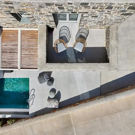 Carla With Panoramic Sea Views In Paros 빌라 Aspro Chorio